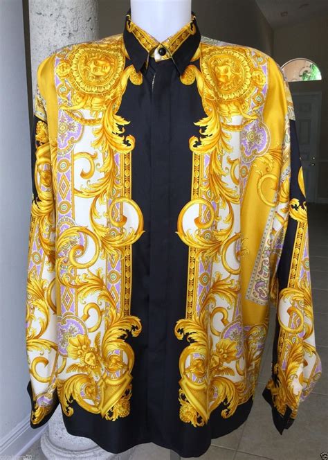 gianni versace shirt ebay|Versace Shirts for Men for sale .